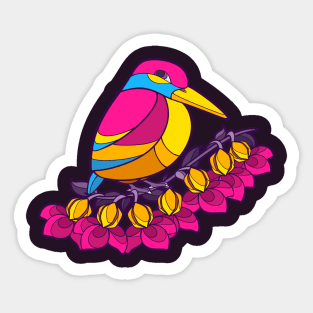 Pride Birds - Pansexual Sticker